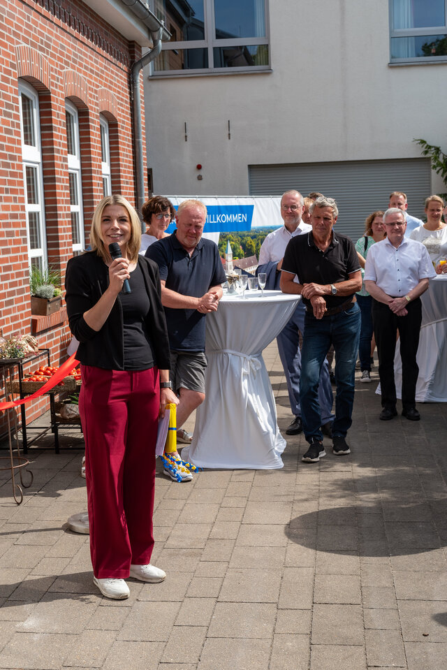Grußeworte der amtierenden Bürgermeisterin Vanessa Gattung